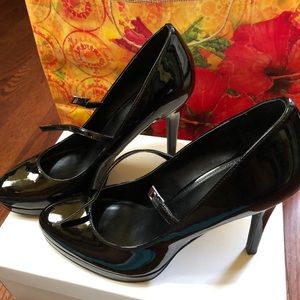 Patent Leather Mary Jane style pump